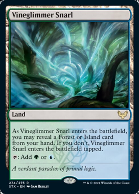 Vineglimmer Snarl (Strixhaven) Near Mint Foil