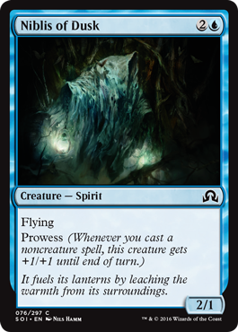 Niblis of Dusk (Shadows Over Innistrad) Light Play