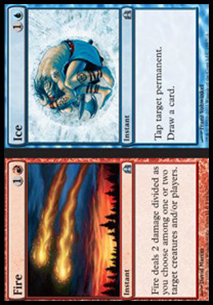 Fire / Ice (Commander) Light Play