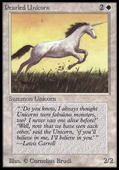 Pearled Unicorn (Beta) Medium Play