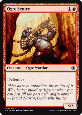Ogre Sentry (Conspiracy: Take the Crown) Near Mint