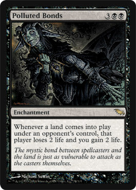 Polluted Bonds (Shadowmoor) Medium Play