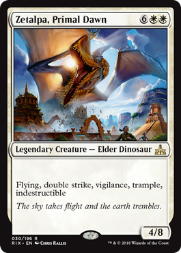 Zetalpa, Primal Dawn (Rivals of Ixalan) Medium Play