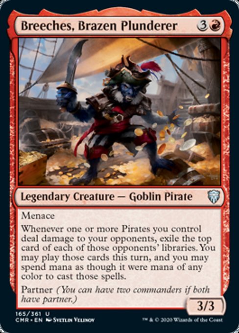 Breeches, Brazen Plunderer (Commander Legends) Light Play