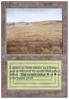 Savannah (Unlimited) Heavy Play