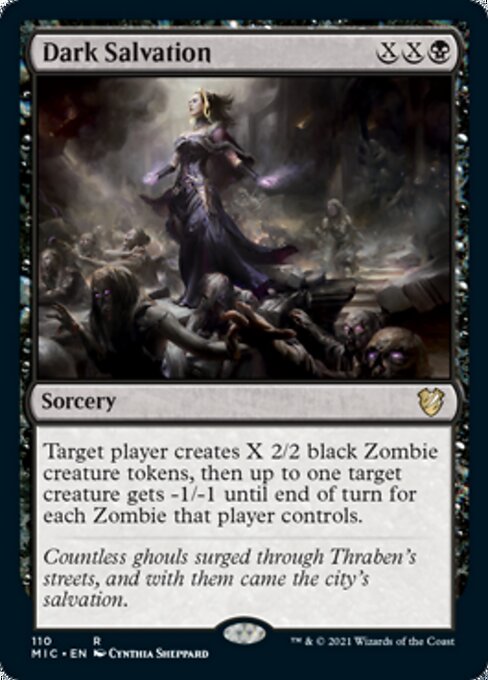 Dark Salvation (Commander 2021 Midnight Hunt) Near Mint