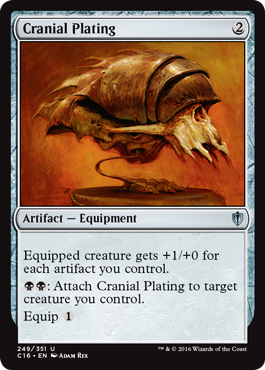 Cranial Plating (Commander 2016 Edition) Near Mint