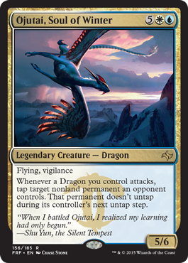 Ojutai, Soul of Winter (Fate Reforged) Light Play