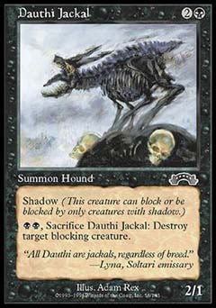 Dauthi Jackal (Exodus) Near Mint