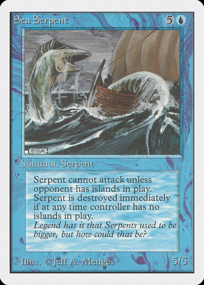 Sea Serpent (Unlimited) Medium Play