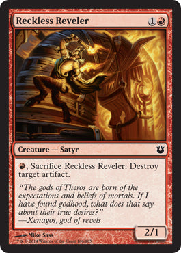 Reckless Reveler (Born of the Gods) Near Mint