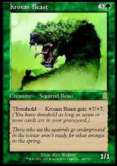 Krosan Beast (Odyssey) Medium Play