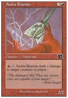 Anaba Shaman (Classic 6th Edition) Light Play