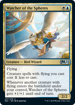 Watcher of the Spheres (Magic 2021 Core Set) Near Mint