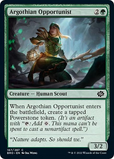 Argothian Opportunist (The Brothers' War) Near Mint