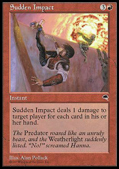 Sudden Impact (Tempest) Medium Play