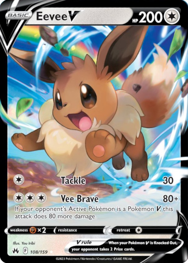 Eevee V [Sword & Shield: Crown Zenith]