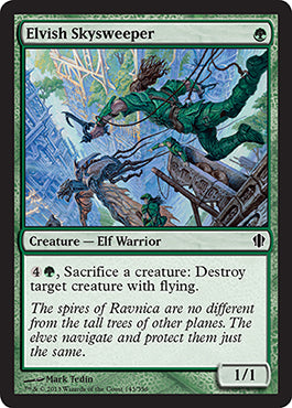 Elvish Skysweeper (Commander 2013 Edition) Light Play