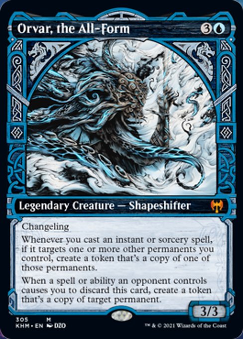 Orvar, the All-Form (Showcase) (Kaldheim) Near Mint