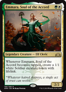 Emmara, Soul of the Accord (Guilds of Ravnica) Light Play