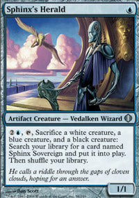 Sphinx's Herald (Shards of Alara) Medium Play