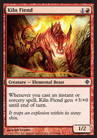 Kiln Fiend (Rise of the Eldrazi) Heavy Play