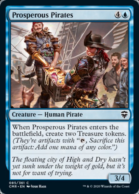 Prosperous Pirates (Commander Legends) Near Mint Foil