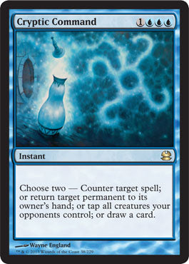 Cryptic Command (Modern Masters) Light Play
