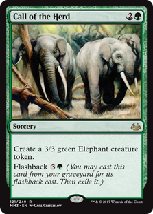 Call of the Herd (Modern Masters 2017) Medium Play