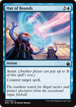 Out of Bounds (Battlebond) Near Mint Foil