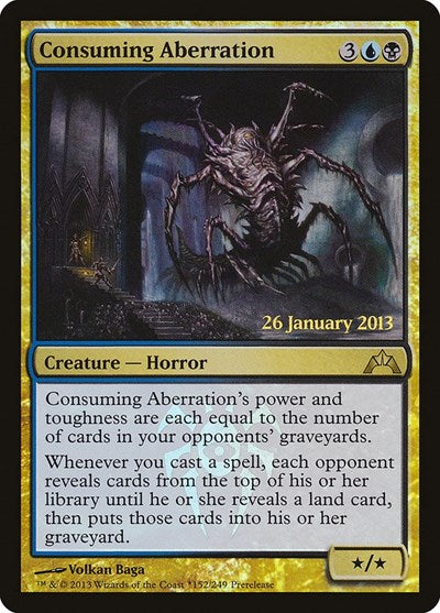 Consuming Aberration (Promos: Prerelease Cards) Light Play Foil