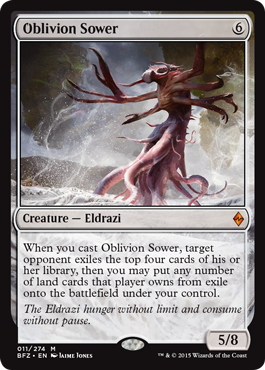 Oblivion Sower (Battle for Zendikar) Near Mint