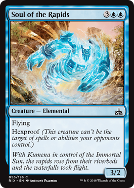 Soul of the Rapids (Rivals of Ixalan) Near Mint