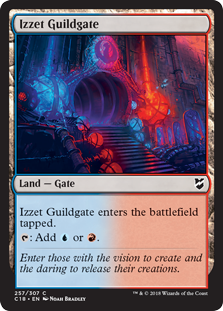 Izzet Guildgate (Commander 2018) Near Mint
