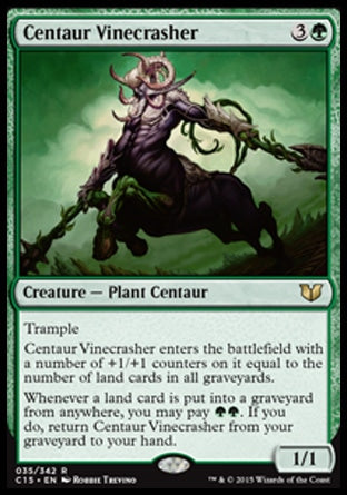 Centaur Vinecrasher (Commander 2015) Near Mint