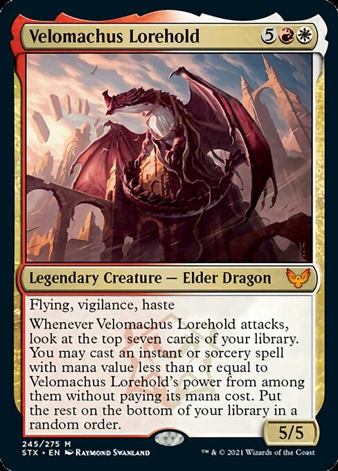 Velomachus Lorehold (Strixhaven) Light Play