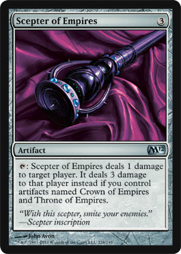 Scepter of Empires (Magic 2012 Core Set) Near Mint