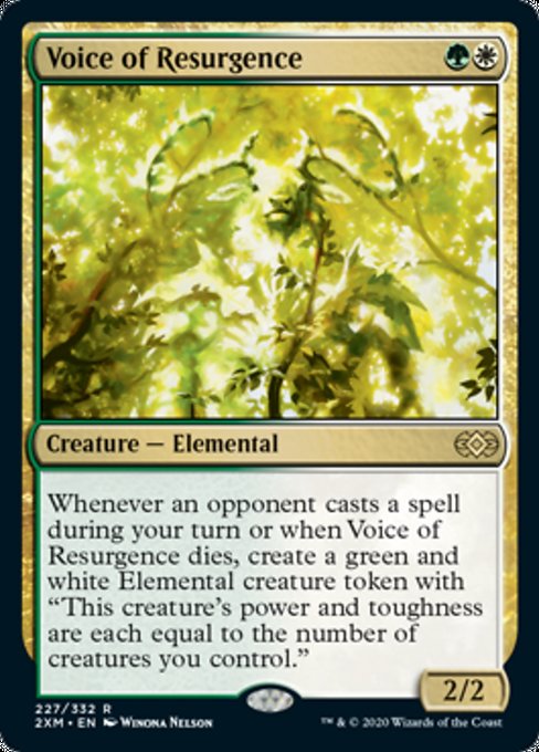 Voice of Resurgence (Double Masters) Near Mint Foil