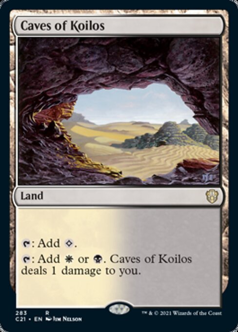 Caves of Koilos (Commander 2021 Strixhaven) Near Mint