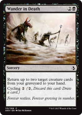 Wander in Death (Amonkhet) Near Mint