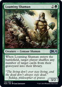 Loaming Shaman (Magic 2020 Core Set) Near Mint