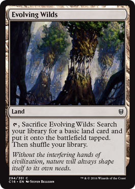 Evolving Wilds (Commander 2016 Edition) Near Mint