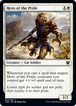 Hero of the Pride (Theros Beyond Death) Near Mint