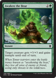 Awaken the Bear (Khans of Tarkir) Near Mint