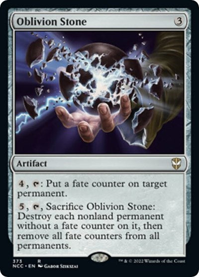 Oblivion Stone (Commander: Streets of New Capenna) Near Mint