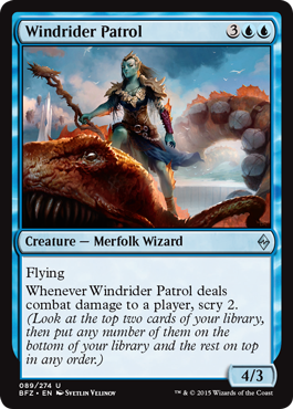 Windrider Patrol (Battle for Zendikar) Near Mint