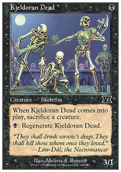 Kjeldoran Dead (Classic 6th Edition) Medium Play