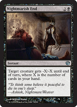Nightmarish End (Journey into Nyx) Near Mint