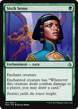 Sixth Sense (Amonkhet) Medium Play