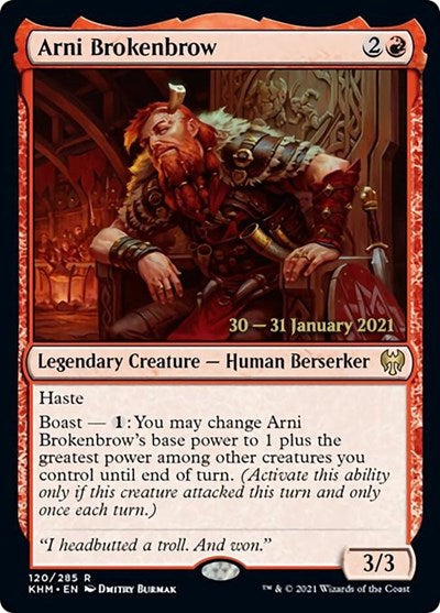 Arni Brokenbrow (Promos: Prerelease Cards) Light Play Foil
